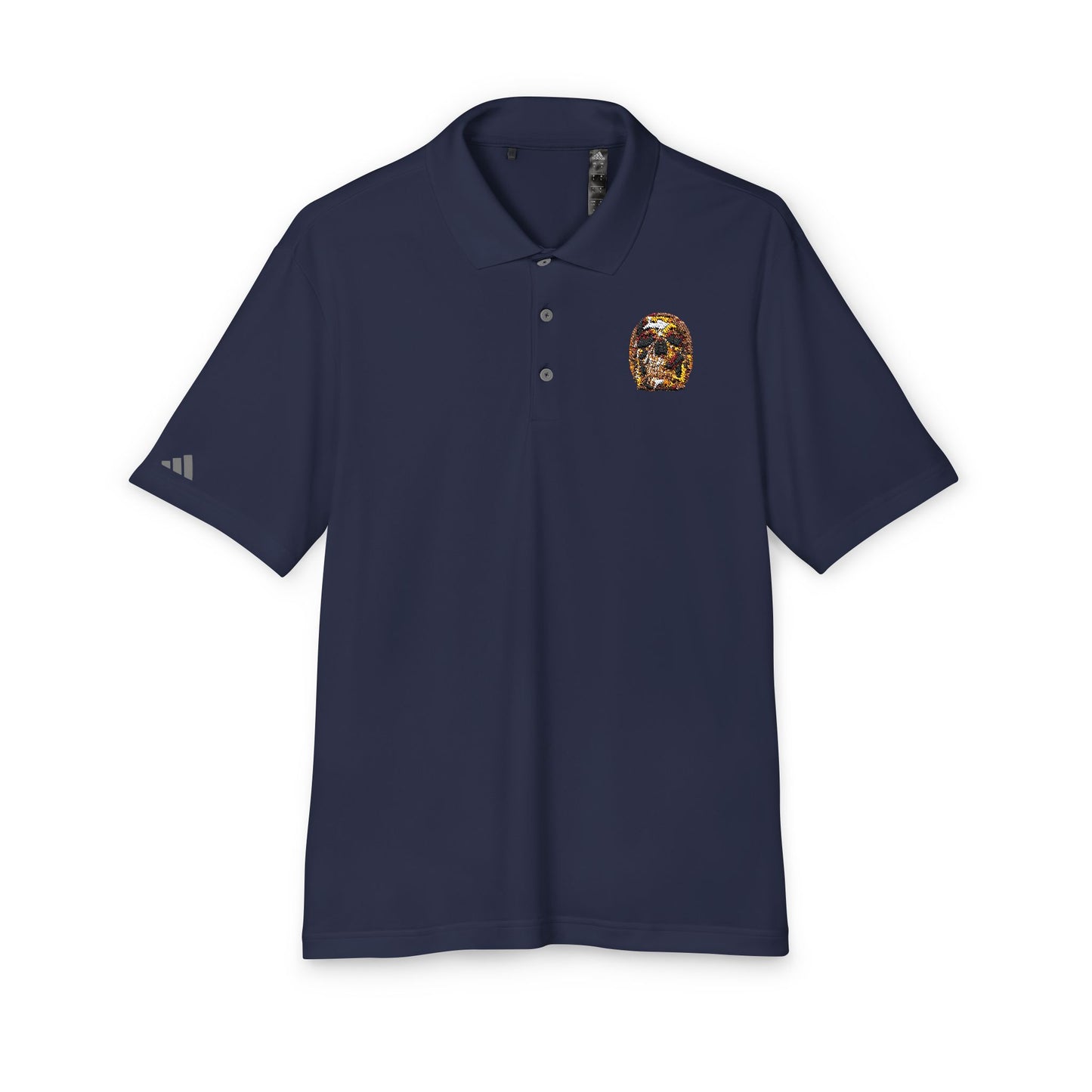 Smoking Skull Adidas Performance Polo