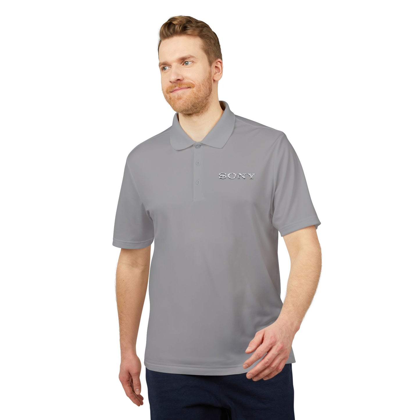 SONY TV Logo Adidas Performance Polo