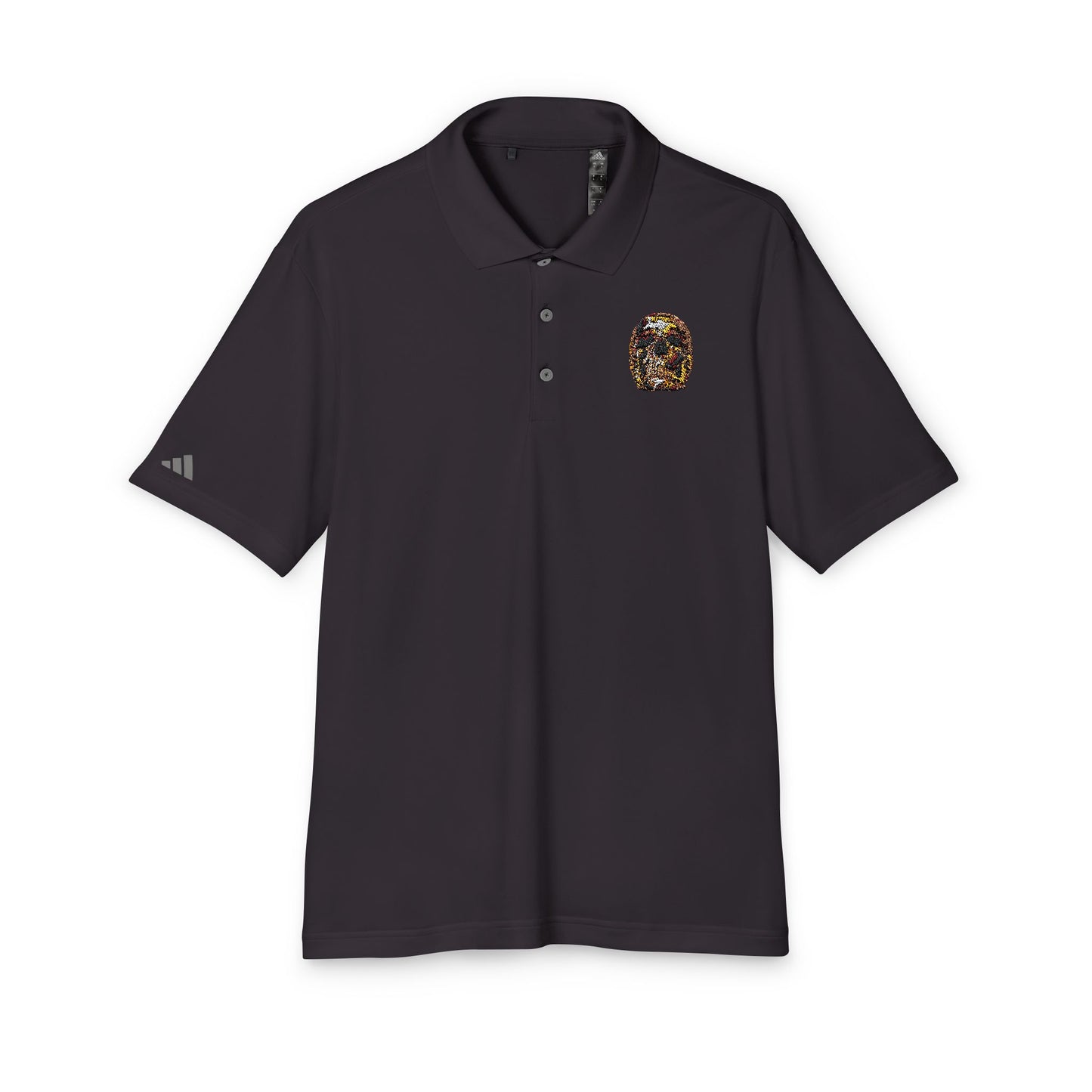 Smoking Skull Adidas Performance Polo