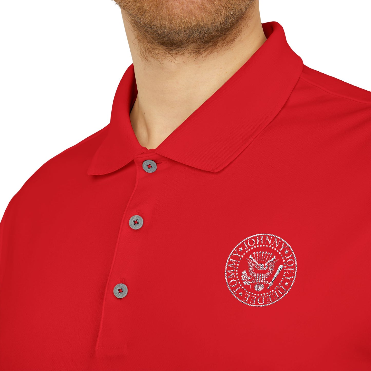 Ramones Logo Adidas Performance Polo