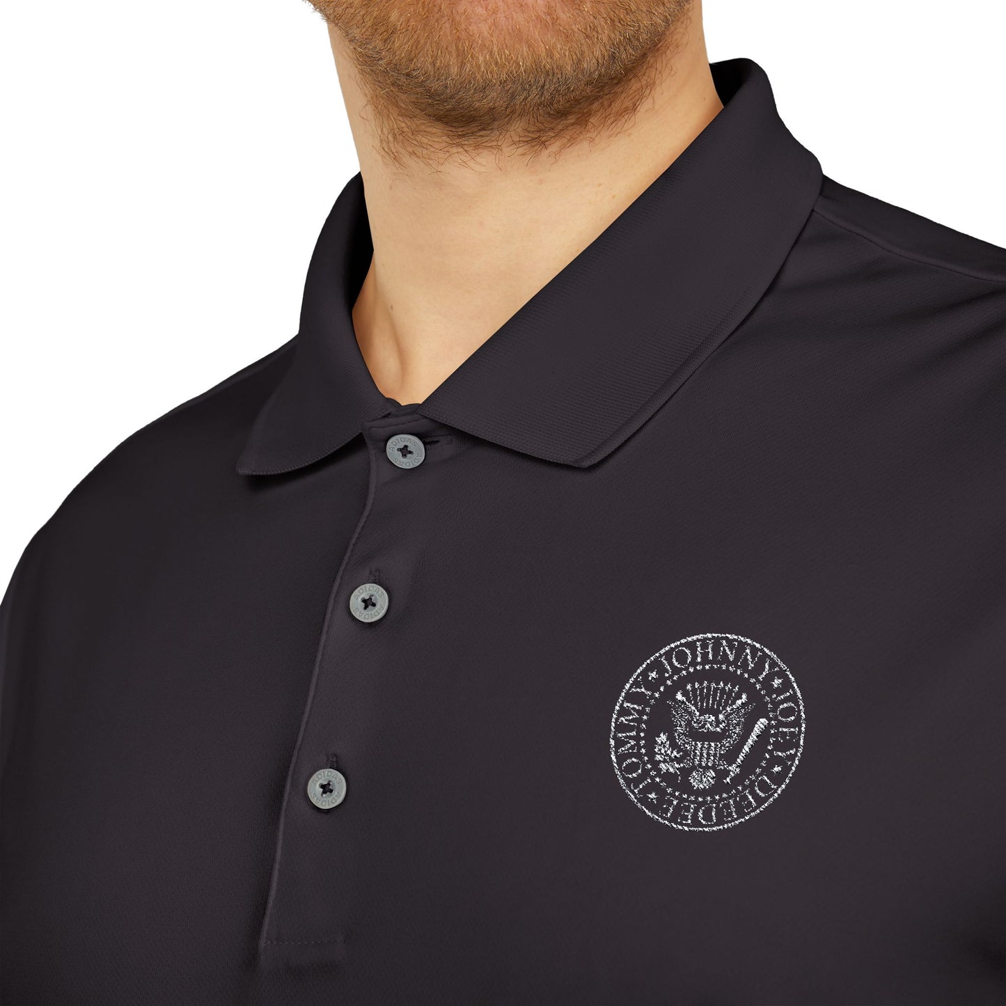 Ramones Logo Adidas Performance Polo