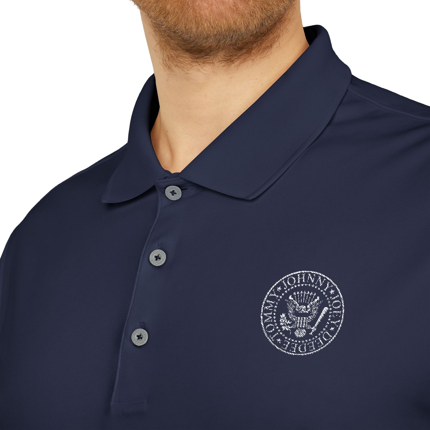Ramones Logo Adidas Performance Polo