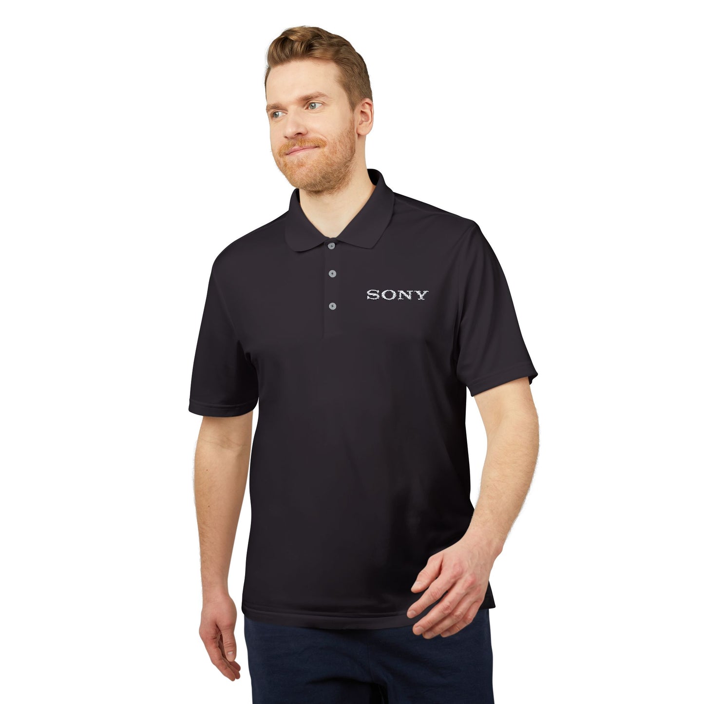 SONY TV Logo Adidas Performance Polo