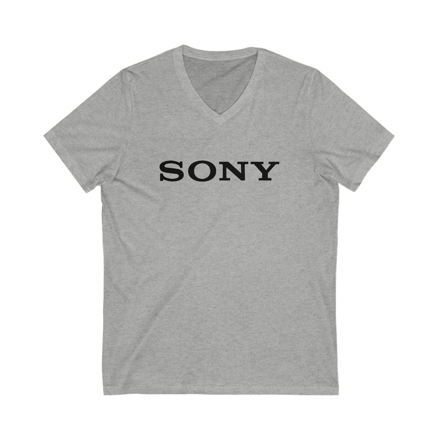 SONY TV Logo Adult V-Neck T-Shirt
