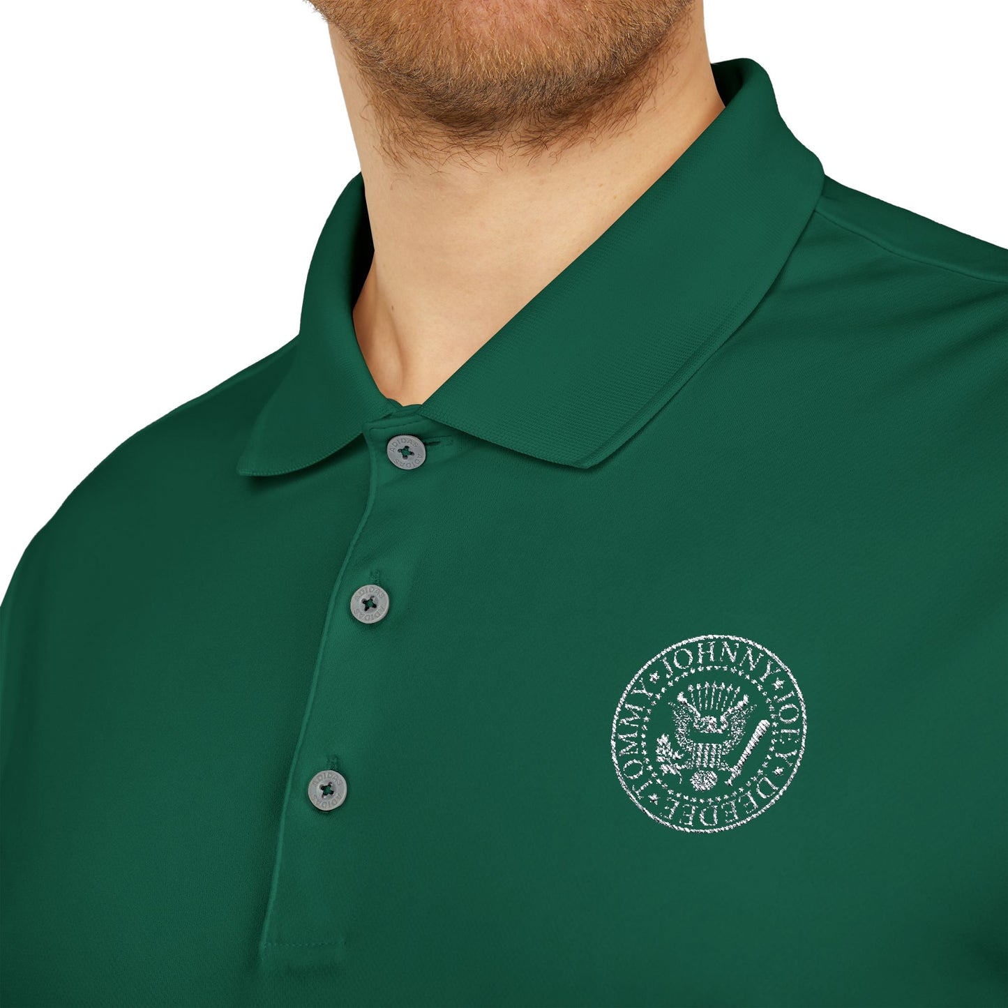 Ramones Logo Adidas Performance Polo