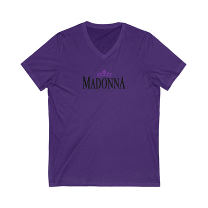 Madonna-Like A Prayer Adult V-Neck T-Shirt