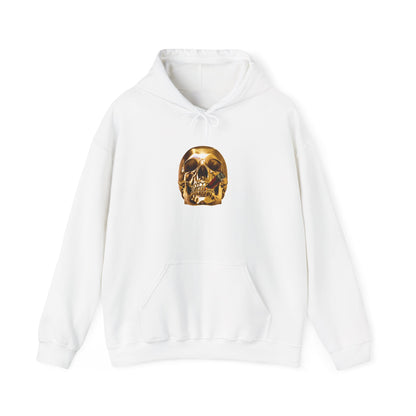 Smoking Skull Adult Hoodie