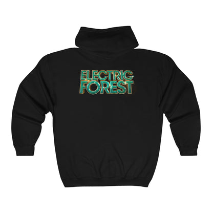 Electric Forest Festival Adult Zip-Up Hoodie