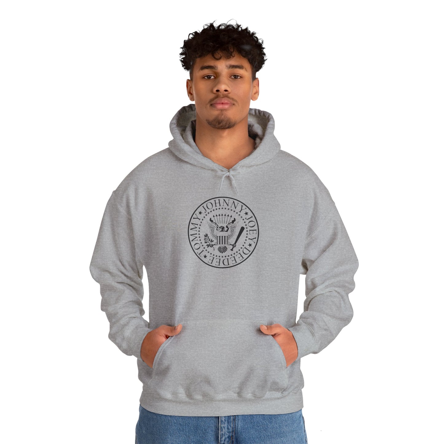 Ramones Logo Adult Hoodie