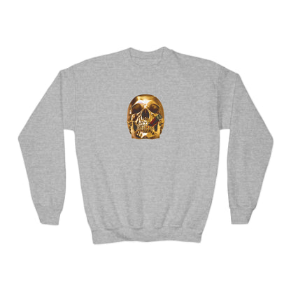 Smoking Skull Youth Sweatshirt