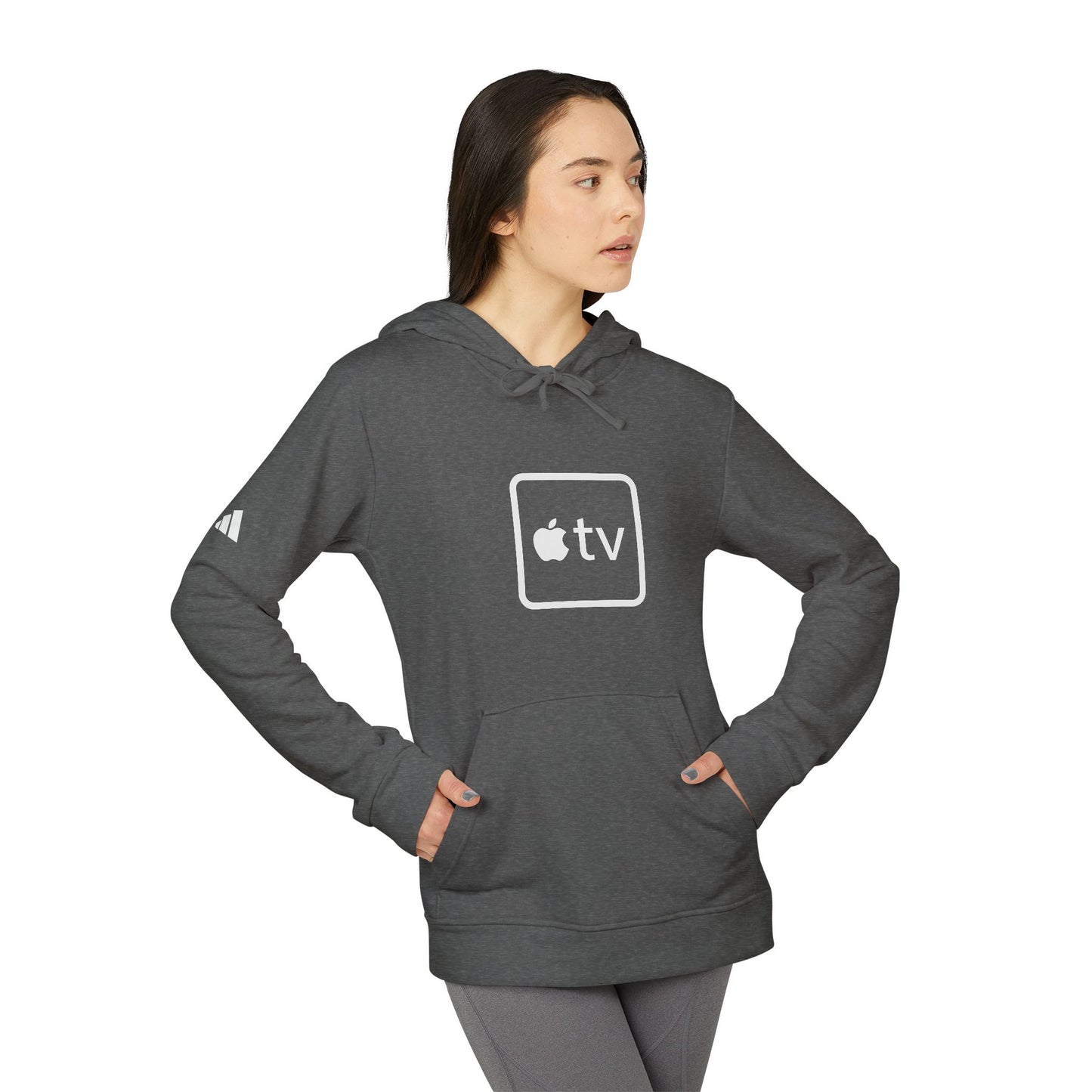 Apple TV Logo Adidas Adult Hoodie