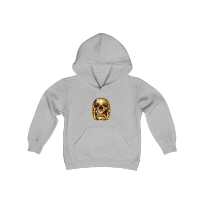 Smoking Skull Youth Hoodie