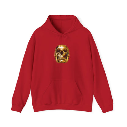 Smoking Skull Adult Hoodie