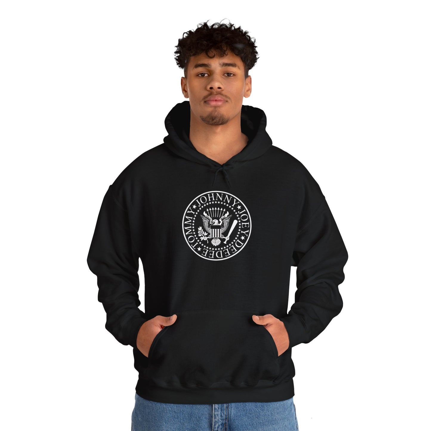 Ramones Logo Adult Hoodie