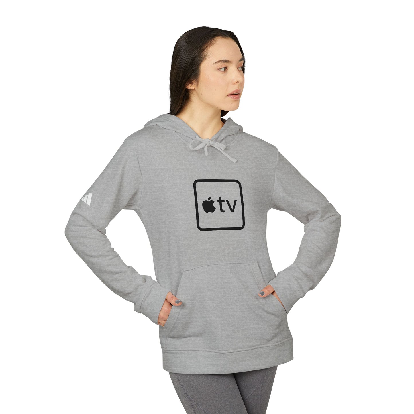 Apple TV Logo Adidas Adult Hoodie