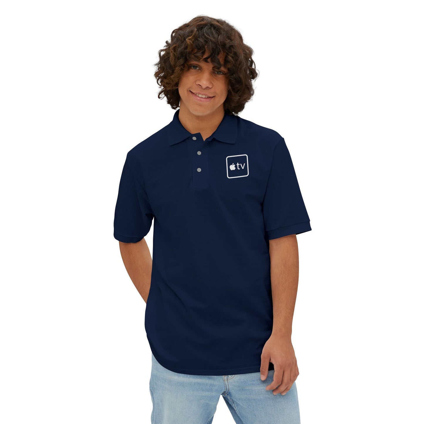 Apple TV Logo Polo Shirt