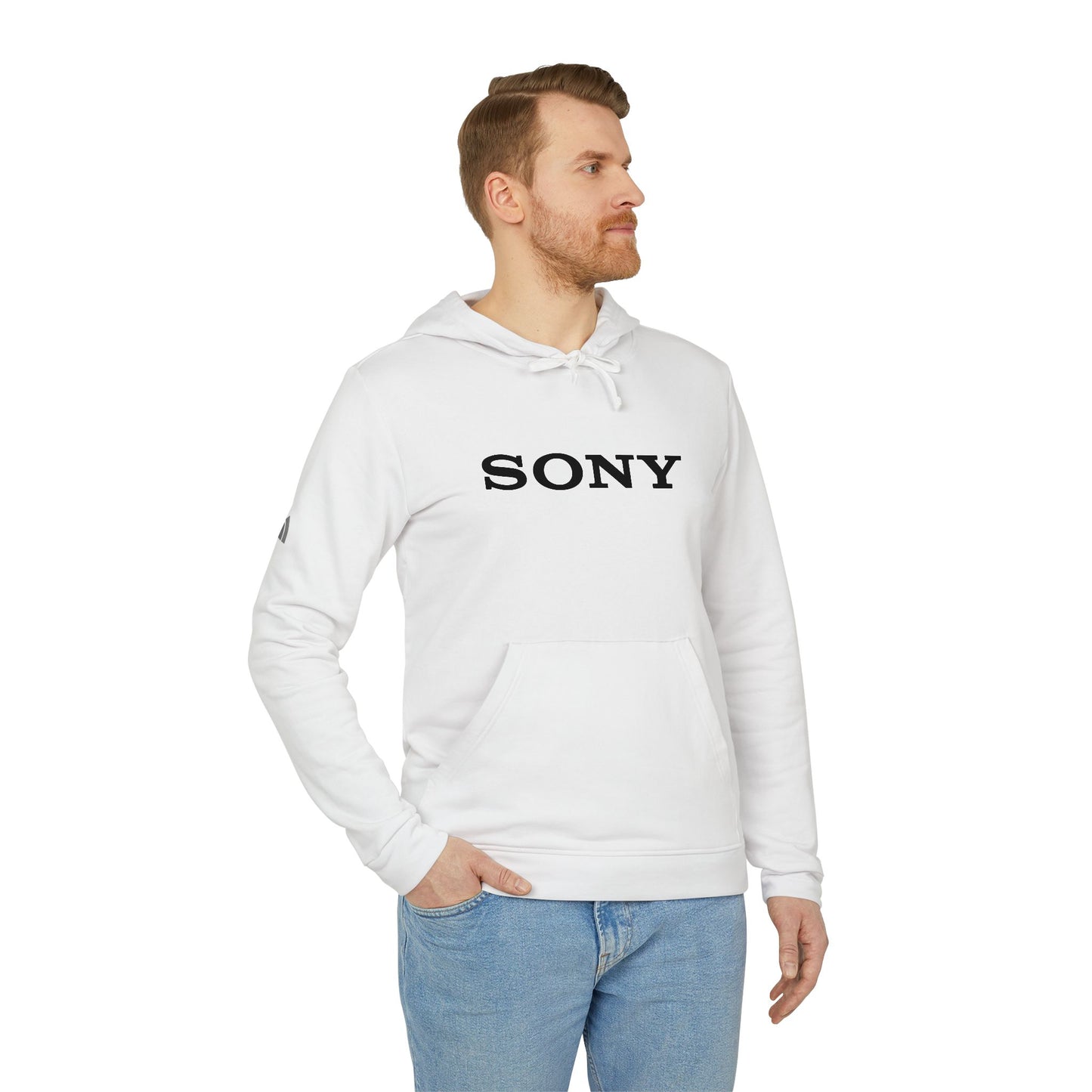 SONY TV Logo Adidas Adult Hoodie