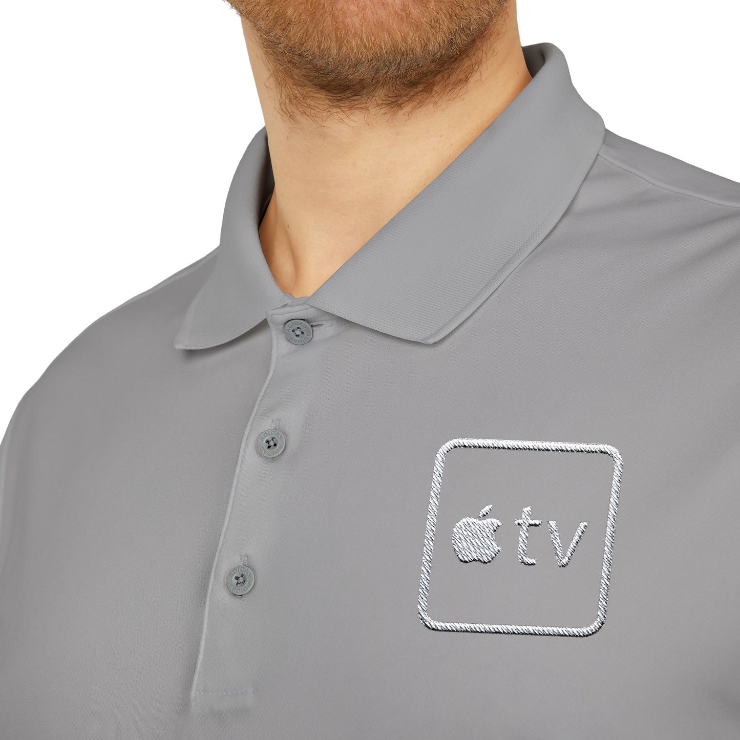 Apple TV Logo Adidas Performance Polo