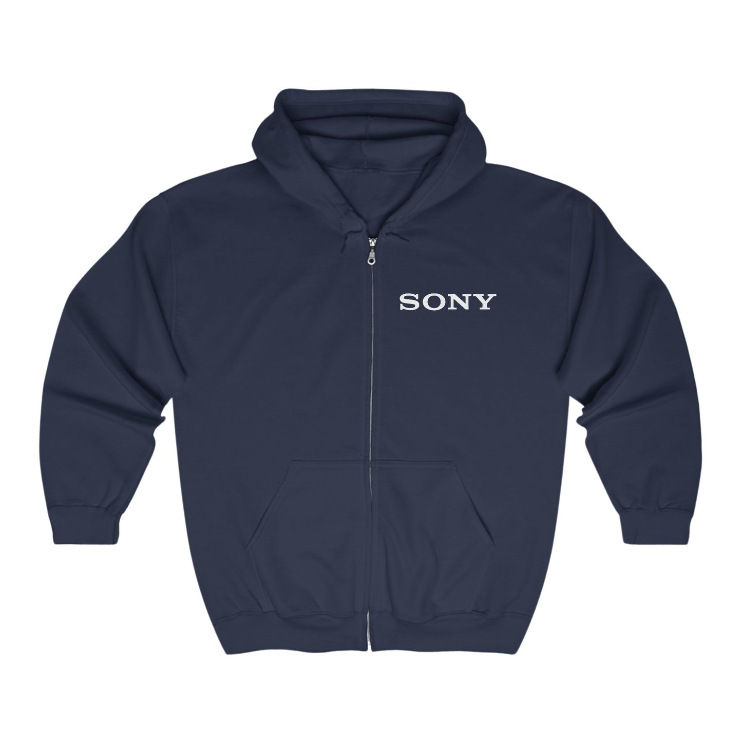 SONY TV Logo Adult Zip-Up Hoodie