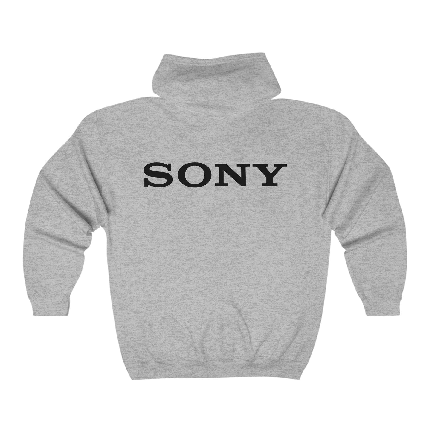 SONY TV Logo Adult Zip-Up Hoodie