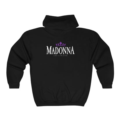 Madonna-Like A Prayer Adult Zip-Up Hoodie