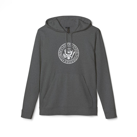 Ramones Logo Adidas Adult Hoodie