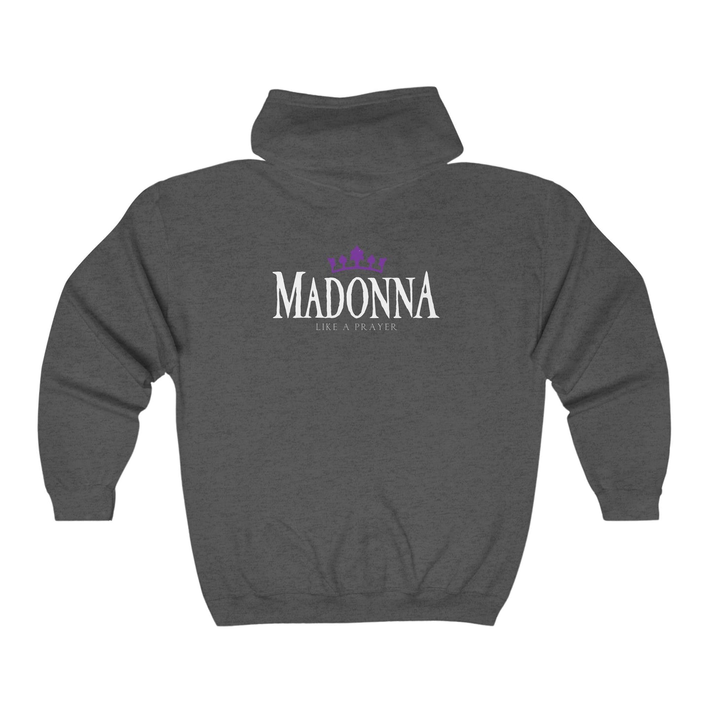 Madonna-Like A Prayer Adult Zip-Up Hoodie