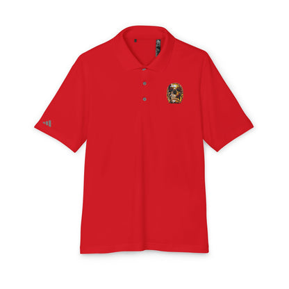 Smoking Skull Adidas Performance Polo