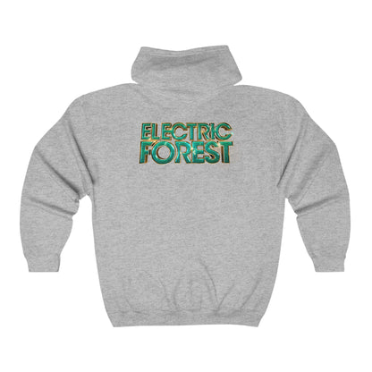 Electric Forest Festival Adult Zip-Up Hoodie